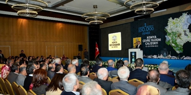 Konya Çevre Düzeni Planı Çaliştayi Yapılıyor