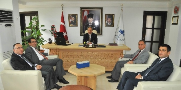 Konya Vergi Dairesi Başkanı Ünver’den Başkan Akkaya’ya Ziyaret