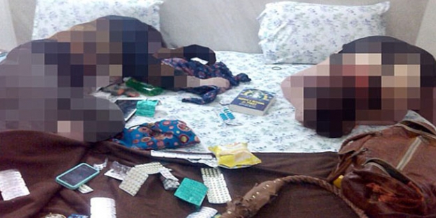 Evli çift beraber intihar ettiler