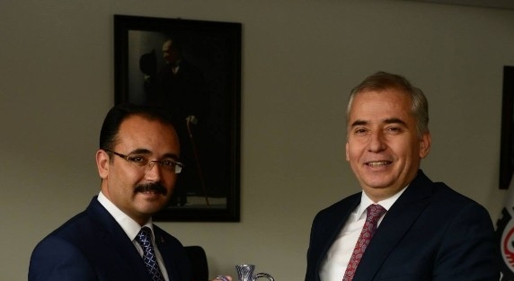 Osman Zolan’dan Başkan Cahan’a Ziyaret