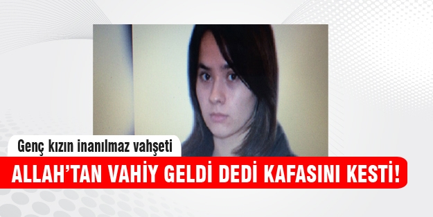 Allah'tan vahiy geldi dedi, kardeşinin kafasını kesti!