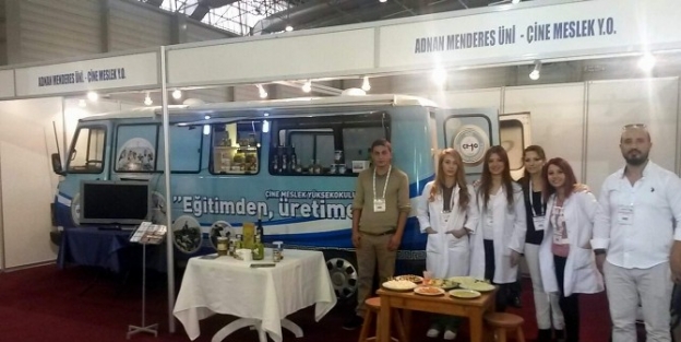 Adü Çine Meslek Yüksek Okulu Foodex 2014 Fuarı’nda