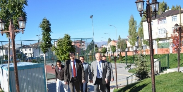 Kaymakam Karakuş, Palandöken Belediyesinin Tesislerine Hayran Kaldı