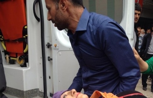 Kızgın Koca Eşini Vurup Kaçtı