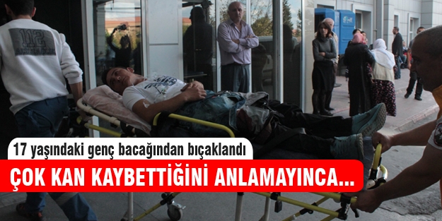 Yaralı haliyle 5 km dolaşarak sağlık ocağı aradı!