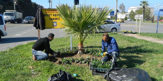Mudanya'da kavşaklara düzenleme