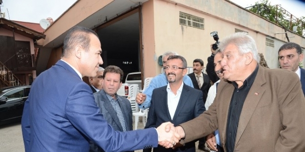 Başkan Sözlü, Hadırlı’da Muhtarları Dinledi