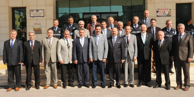 Bursa'nın zabıta müdürleri bir arada