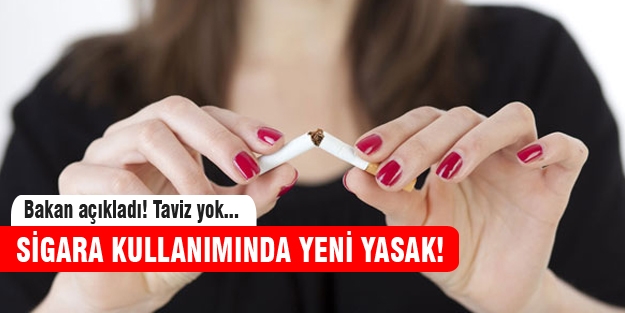 Sigara yasağında yeni düzenleme yolda!