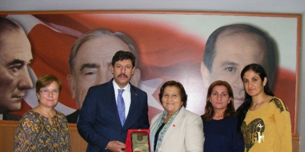 Gaziler Şehit Dul Ve Yetimleri Derneği’nden İzgioğlu’na Plaket