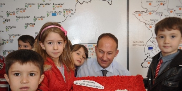 Demircili Miniklerden Kaymakama Ziyaret