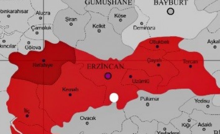 AFAD duyurdu! Erzincan'da deprem