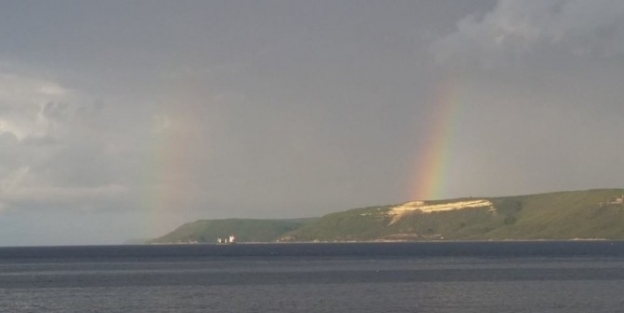 Çanakkale Boğazında Çifte Gökkuşağı