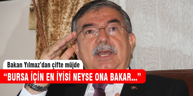 Bakan Yılmaz Bursa'ya yapılacak hastaneleri açıkladı!