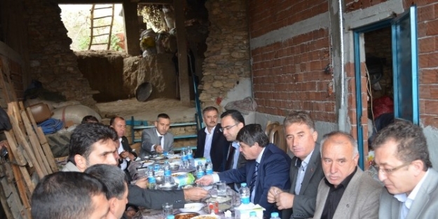 Tanrıverdi Gökçeören’de Mevlide Katıldı