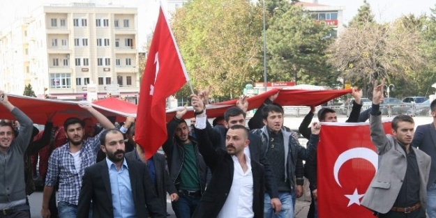 3 Askerin Şehit Edilmesii Protesto Ettiler