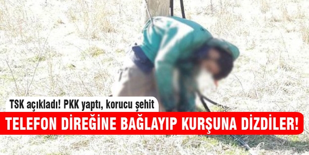 TSK açıkladı! Korucu şehit edildi