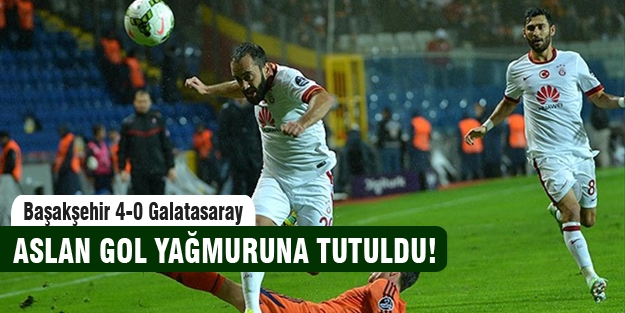 Galatasaray gol yağmuruna tutuldu