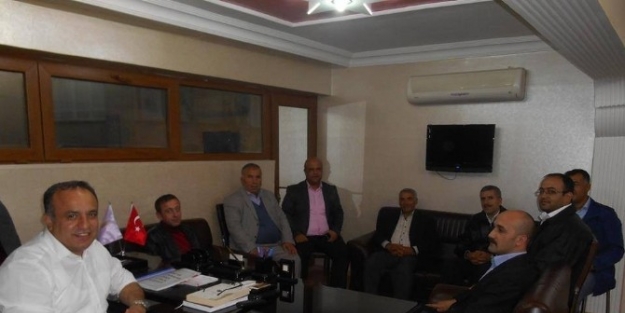 Mhp İl Teşkilatı Kesob’u Ziyaret Etti