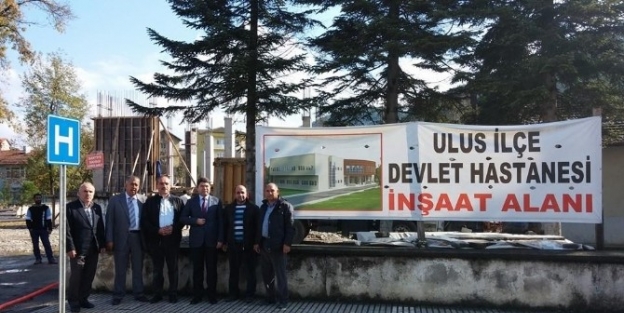 Ulus Devlet Hastanesi İnşaati Devam Ediyor