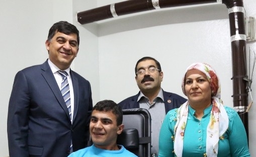 Engelli Fatih’in Duygu Dolu Sevinci