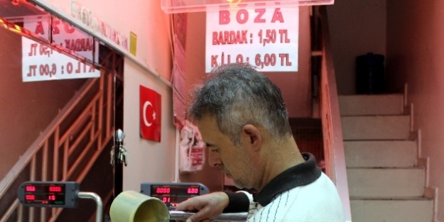 Hava Soğuyunca Boza Satışı Da Arttı