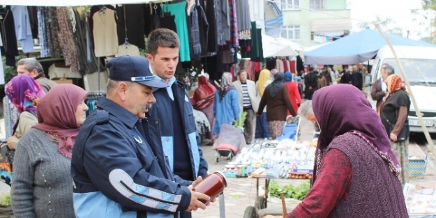 Tekkeköy’de Zabıta Denetimi