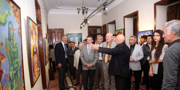 Mahammad Aliyev’in Kişisel Resim Sergisi Açıldı