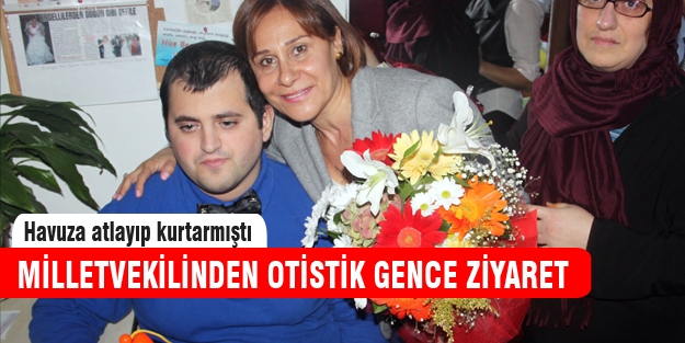 Milletvekili otisitik gençle biraraya geldi