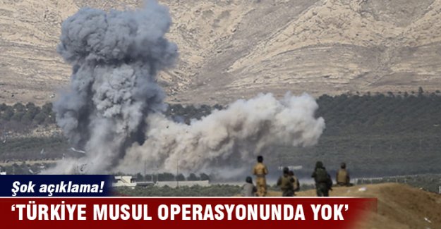 Türkiye Musul operasyonunda yok