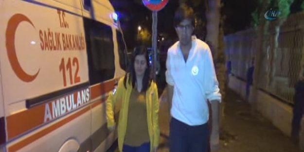 112 Acil yardım ekibine saldırı