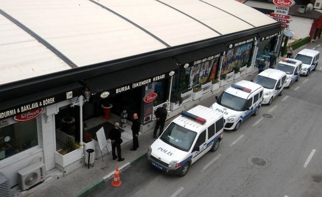Bursa'da o kafeye OHAL tahliyesi!
