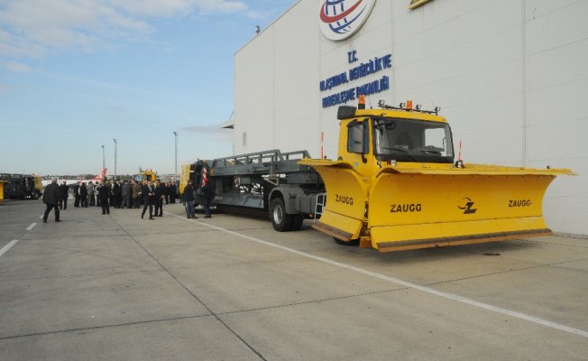 Atatürk Havalimanı kışa hazır