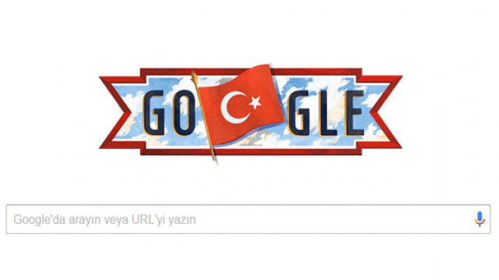 Google 29 Ekim Cumhuriyet Bayramını unutmadı