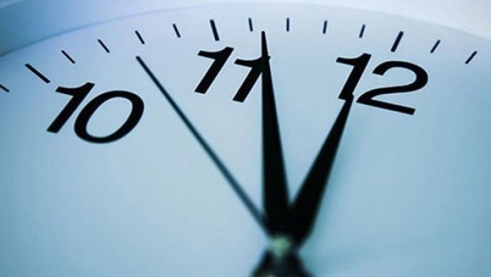 Dikkat! Saatlerinizi kontrol etmeyi unutmayın!