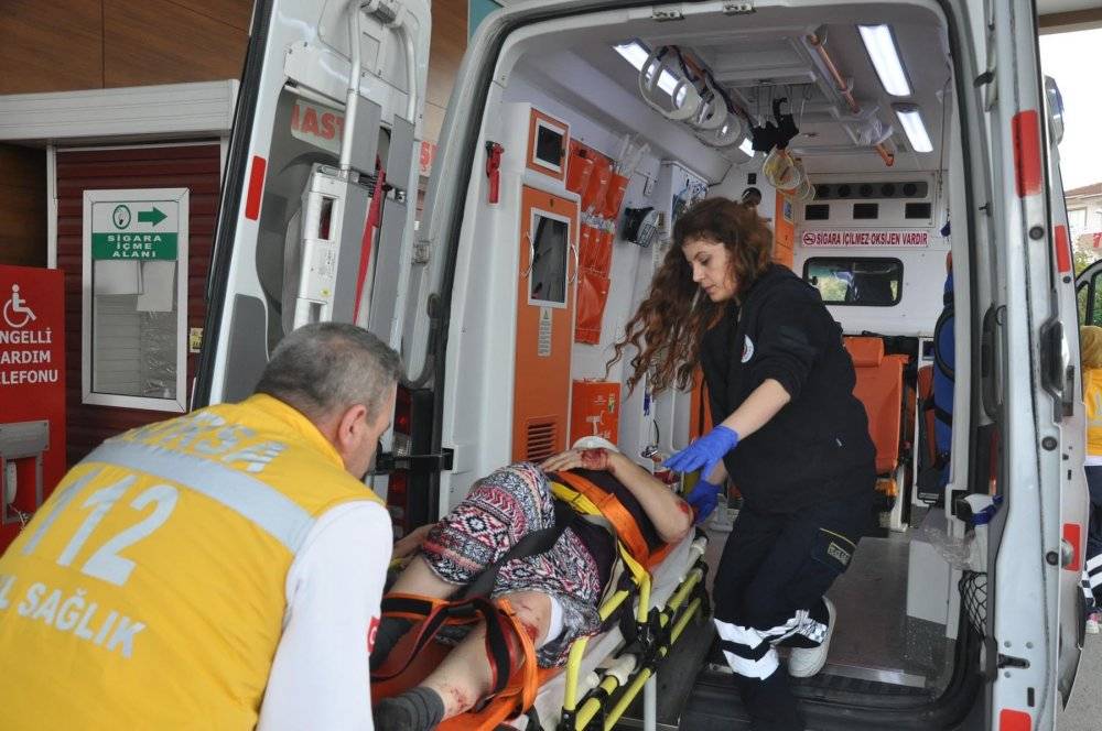 Bursa'da yardım etmek için durunca...