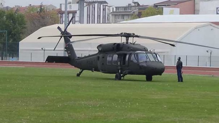 Demirtaş'ı getiren helikopter kentten ayrıldı