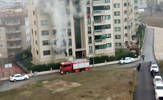 Ev sahibi uyurken onlar yangını söndürdü