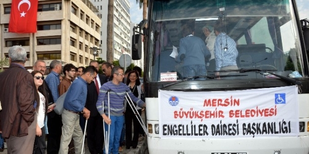 Mersin Büyükşehir’den Engellilere Çanakkale Gezisi