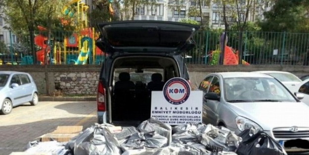 Bandırma’da Kaçak Sigara Operasyonu
