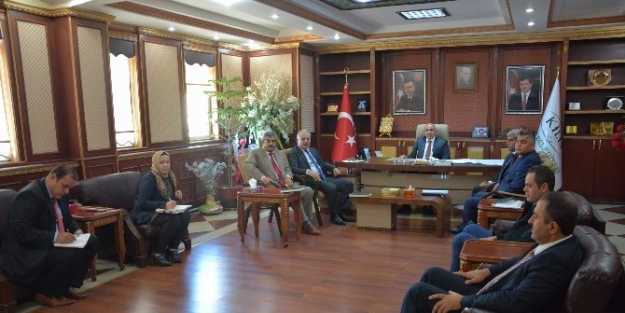 Dsi Bölge Müdürü Aydın, Başkan Kara İle Görüştü