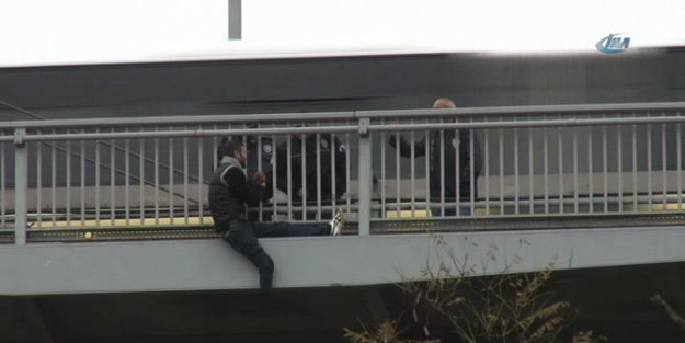 Engelli genç Boğaziçi Köprüsü'nde intihara teşebbüs etti