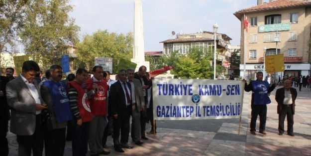 Türkiye Kamu-sen Gaziantep Üyelerinden Ek Zam Talebi