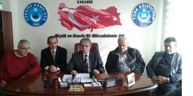 Türkiye Kamu-sen Karabük Üyelerinden Ek Zam Talebi