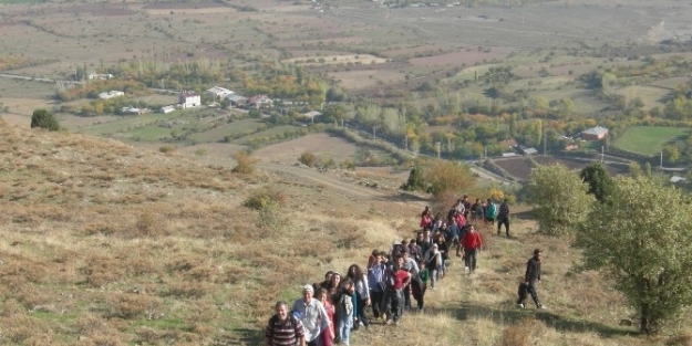 Erzincan Üniversitesi Kazankaya Dağına Tırmandı