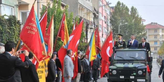 Akşehirde Cumhuriyet Bayramı Coşkusu