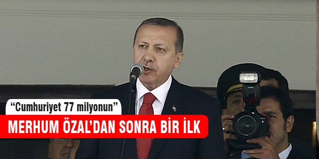 Cumhurbaşkanı Erdoğan 29 Ekim'de konuştu