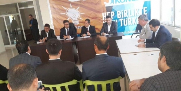 Ak Parti İlçe Başkanları Koordinasyon Toplantısı Yapıldı