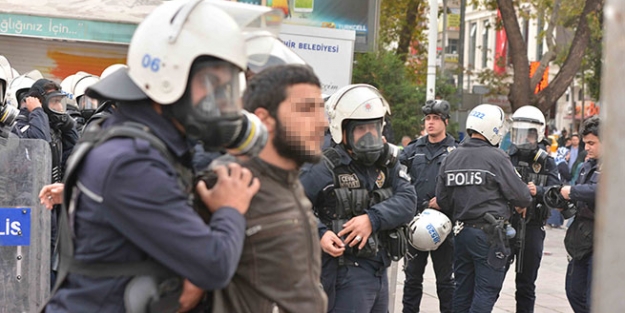 Maden protestosu polis engeline takıldı