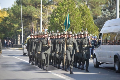 Askerden dikkat çeken slogan